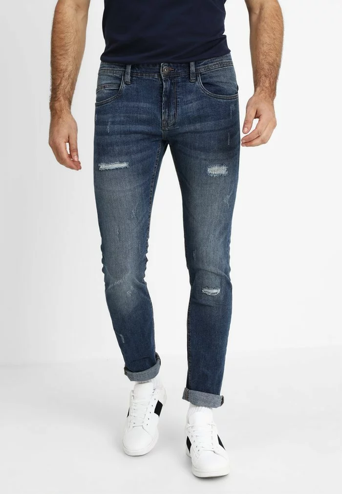 INDICODE JEANS PALMDALE - Jean Slim - Medium Indigo 1 INDICODE JEANS PALMDALE - Jean Slim - Medium Indigo