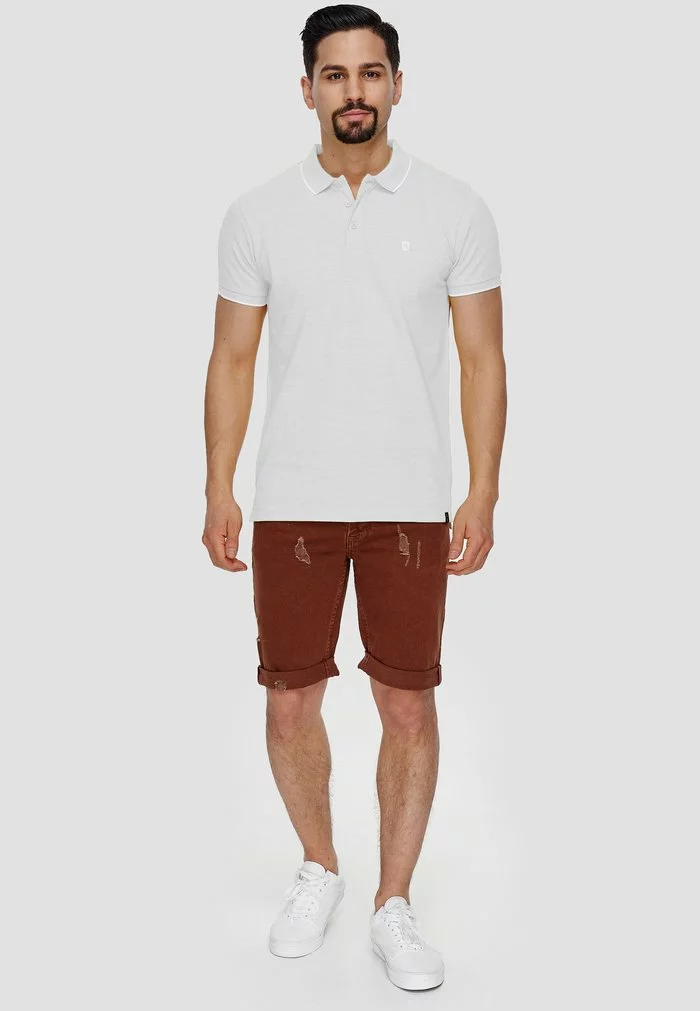 INDICODE JEANS Short En Jean - Rootbeer 2 INDICODE JEANS Short En Jean - Rootbeer – Image 2