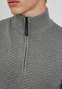 INDICODE JEANS IDBANJAMON - Pullover - Grey Mix -INDICODE JEANS Boutique e34a83deb80d459ea32470c4af3637ab