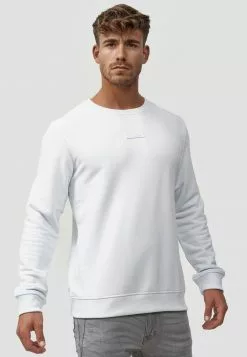 INDICODE JEANS BAXTER - Sweatshirt - Illusion Blue -INDICODE JEANS Boutique e353d0988a5446f8ab45b9245e52dc35