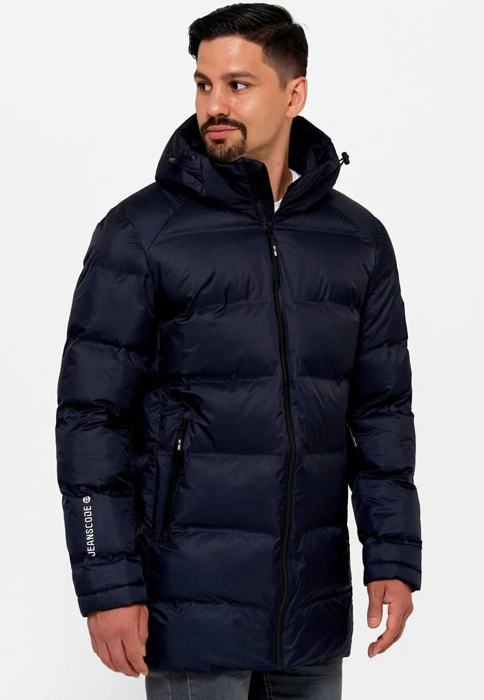 INDICODE JEANS Veste D'hiver - Navy 1 INDICODE JEANS Veste D'hiver - Navy