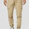 INDICODE JEANS Walker - Pantalon Cargo - Beige