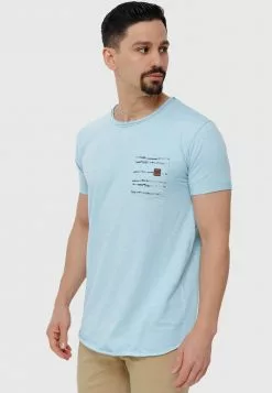 INDICODE JEANS MORAN - T-shirt Imprimé - Blue Wave 11 INDICODE JEANS MORAN - T-shirt Imprimé - Blue Wave -INDICODE JEANS Boutique e3d890dff1554f46862172ea03e8cb67