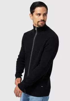 INDICODE JEANS DODSON - Gilet - Black -INDICODE JEANS Boutique e444b71c7b864ddbbf9970ad7fdbb5bf