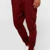 INDICODE JEANS BENDNER - Pantalon Cargo - Bordeaux Mix