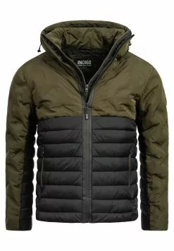 INDICODE JEANS MURILLO - Veste D'hiver - Army -INDICODE JEANS Boutique e48d2b6fcf4b4226bfd156ac42e062e6