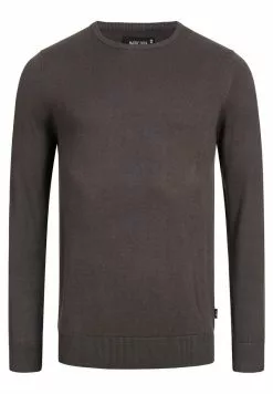 INDICODE JEANS Sweatshirt - Charcoal Mix -INDICODE JEANS Boutique e4cd04ea816f40abbd850ae5b837bf00