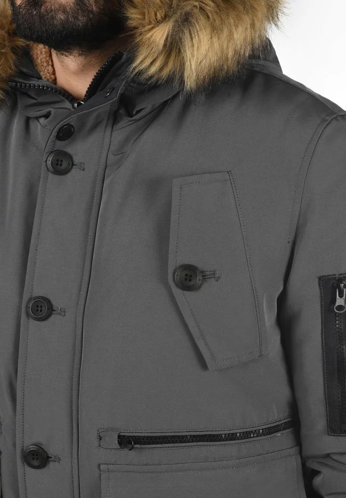 INDICODE JEANS IDDUFFY - Veste D'hiver - Forged Iron 4 INDICODE JEANS IDDUFFY - Veste D'hiver - Forged Iron – Image 4