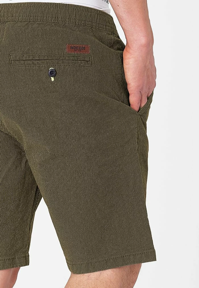 INDICODE JEANS GRANBY - Short - Dark Olive 5 INDICODE JEANS GRANBY - Short - Dark Olive – Image 5