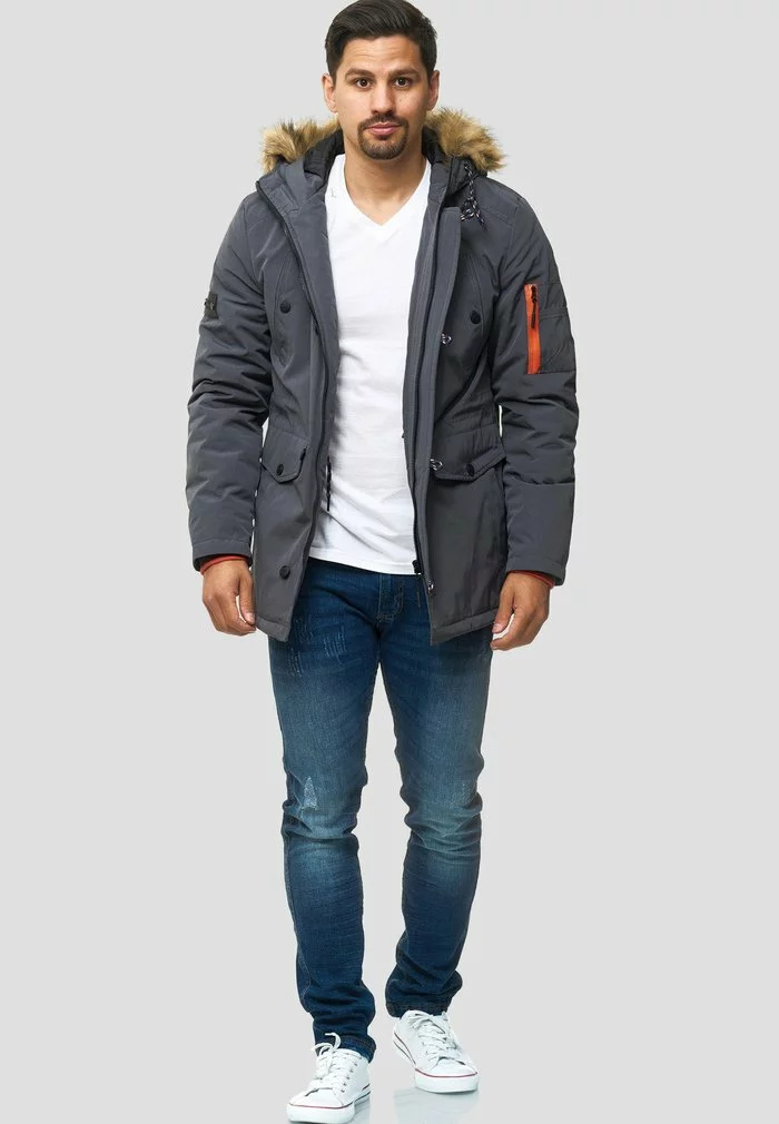 INDICODE JEANS LEICESTER - Veste D'hiver - Grey 2 INDICODE JEANS LEICESTER - Veste D'hiver - Grey – Image 2