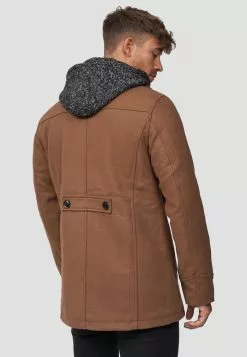 INDICODE JEANS Manteau Court - Camel -INDICODE JEANS Boutique e60c8ff1e90c42809b34db75a20268e0