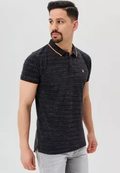 INDICODE JEANS Polo - Black -INDICODE JEANS Boutique e6170a76aafe4e4e86400fdf4cb8f011