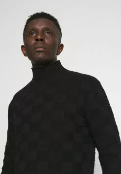 INDICODE JEANS CURTIS - Pullover - Black -INDICODE JEANS Boutique e699bfc556ce45c8a45f0d00083d6488