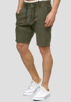 INDICODE JEANS Short - Army
