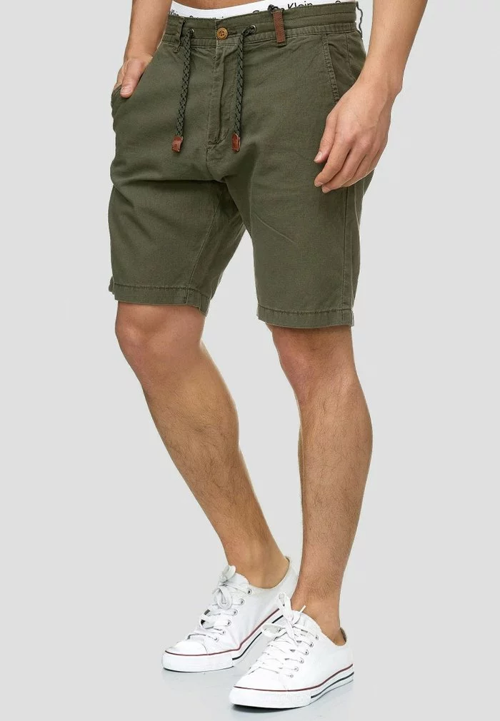INDICODE JEANS Short - Army 1 INDICODE JEANS Short - Army