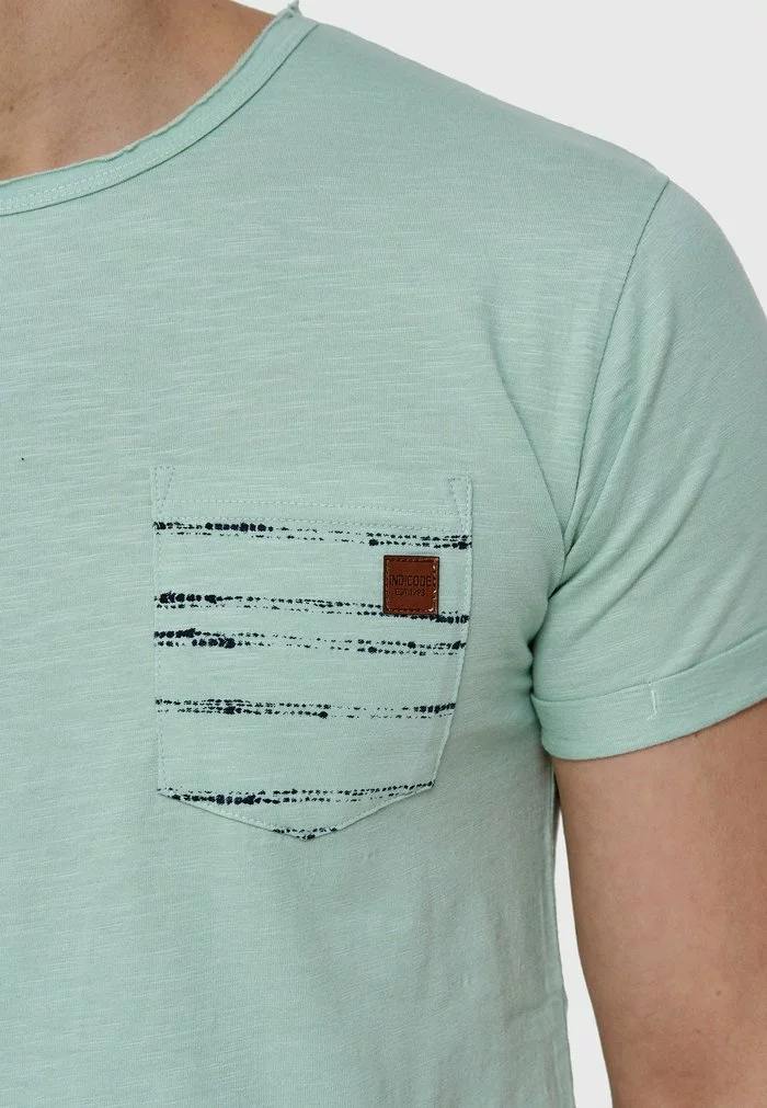 INDICODE JEANS MORAN - T-shirt Imprimé - Quiet Wave 6 INDICODE JEANS MORAN - T-shirt Imprimé - Quiet Wave – Image 6