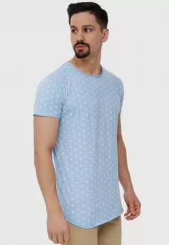 INDICODE JEANS T-shirt Imprimé - Blue Wave -INDICODE JEANS Boutique e771e5c52a194351b1c91758ae8a9dcc