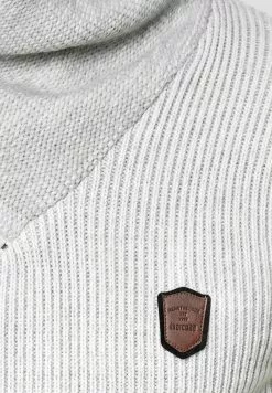 INDICODE JEANS DANE - Pullover - Off White -INDICODE JEANS Boutique e7a10fead3ac473b845735cfa7d93439