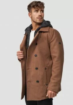 INDICODE JEANS Manteau Court - Camel -INDICODE JEANS Boutique e7f0b8de3b734f0bb174aa39fdf321ee