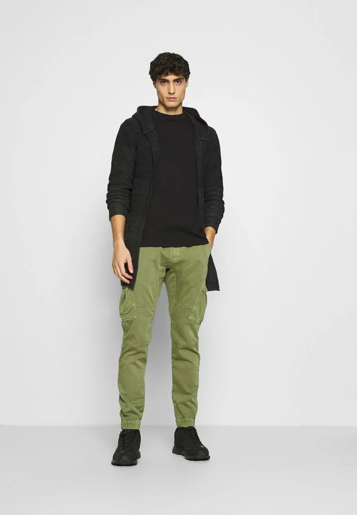 INDICODE JEANS BARKS - Pantalon Cargo - Army 2 INDICODE JEANS BARKS - Pantalon Cargo - Army – Image 2