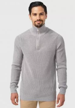 INDICODE JEANS MAYER - Pullover - Lt Grey Mix