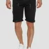 INDICODE JEANS Short En Jean - Black