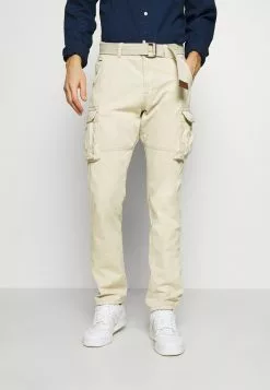 INDICODE JEANS WILLIAM - Pantalon Cargo - Fog