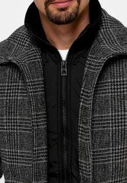 INDICODE JEANS MÄNTEL BRITTANY - Veste Mi-saison - Raven -INDICODE JEANS Boutique e99f0160817b49a590e56577abb3ce7b