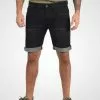 INDICODE JEANS IDQUENTIN - Short En Jean - Black