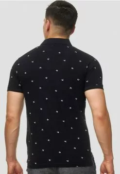 INDICODE JEANS Polo - Black -INDICODE JEANS Boutique e9ca423883d14b308e99fd021b5bfcba