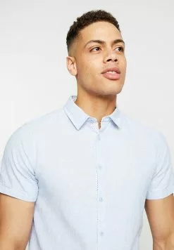 INDICODE JEANS FOXES - Chemise - Blue -INDICODE JEANS Boutique e9e543846b364b929298fba53db308c0