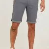 INDICODE JEANS IDFIGNO - Short - Light Grey