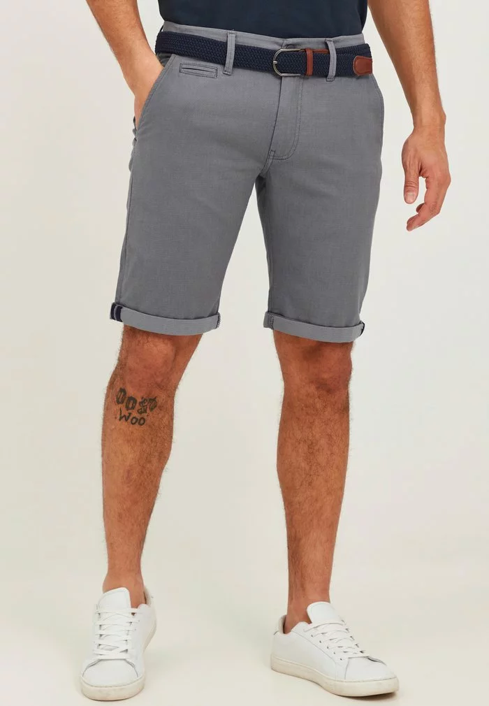 INDICODE JEANS IDFIGNO - Short - Light Grey 1 INDICODE JEANS IDFIGNO - Short - Light Grey