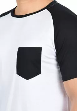 INDICODE JEANS IDGRESHAM - T-shirt Imprimé - White Black -INDICODE JEANS Boutique ea53248b3c944c358bfcef902b3c4aa7