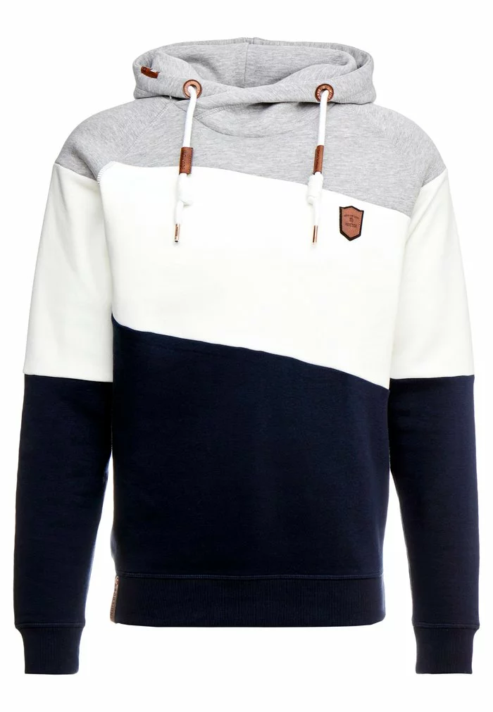 INDICODE JEANS PESSAC - Sweat à Capuche - Ecru Mix 4 INDICODE JEANS PESSAC - Sweat à Capuche - Ecru Mix – Image 4