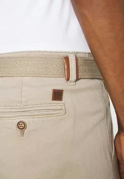 INDICODE JEANS KAISER CHINO EXCLUSIV - Short - Greige -INDICODE JEANS Boutique eadbf033b3cd404f9a8b24bcbe6c2ea6