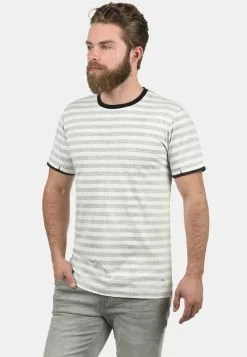 INDICODE JEANS IDRENI - T-shirt Imprimé - Black