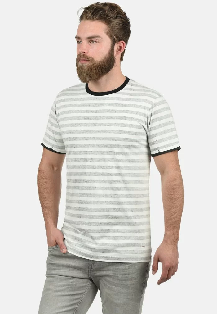 INDICODE JEANS IDRENI - T-shirt Imprimé - Black 1 INDICODE JEANS IDRENI - T-shirt Imprimé - Black