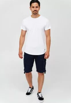 INDICODE JEANS CARGO ABNER - Short - Navy -INDICODE JEANS Boutique eaf8947ad0ec47fab548cac678c1be45