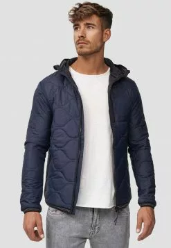 INDICODE JEANS Veste Mi-saison - Navy
