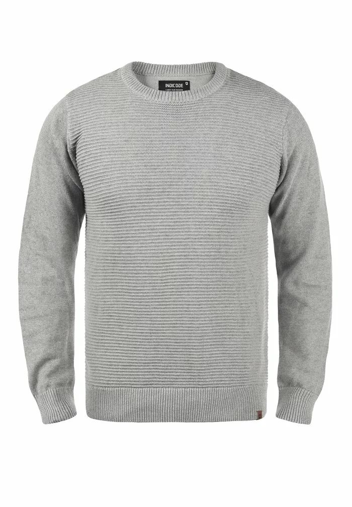 INDICODE JEANS IDRICARDO - Pullover - Light Grey Mix 5 INDICODE JEANS IDRICARDO - Pullover - Light Grey Mix – Image 5
