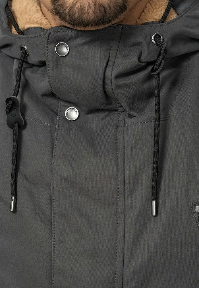 INDICODE JEANS Parka - Gray 6 INDICODE JEANS Parka - Gray – Image 6