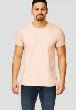 INDICODE JEANS WILBUR - T-shirt Imprimé - Cameo Rose