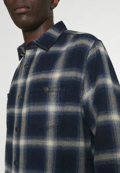 INDICODE JEANS CAMERON - Chemise - Navy -INDICODE JEANS Boutique ebef347690714dd887cbfd7d64ced81e