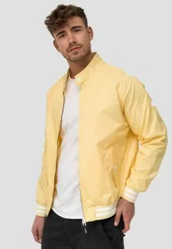 INDICODE JEANS AYSER - Blouson Bomber - Pale Banana