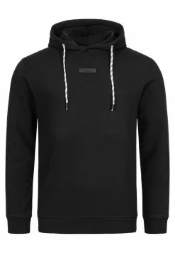 INDICODE JEANS BENTLEY - Sweat à Capuche - Black -INDICODE JEANS Boutique ec49ab1c7fd54ca994bcf25b2670afef