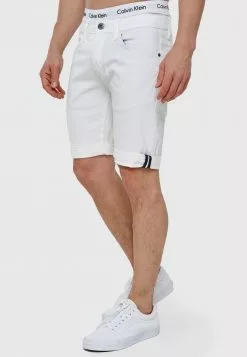 INDICODE JEANS VILLEURBANNE - Short En Jean - Offwhite -INDICODE JEANS Boutique ec4c6f77735341f99481c097fea87eb7