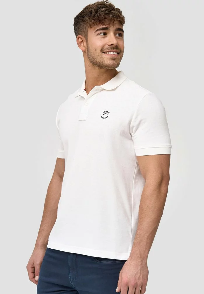 INDICODE JEANS WADIM - Polo - Offwhite 3 INDICODE JEANS WADIM - Polo - Offwhite – Image 3
