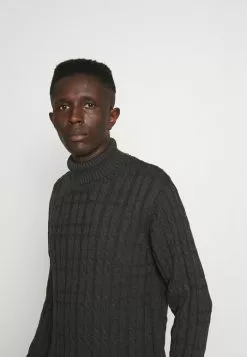 INDICODE JEANS KENNEDY - Pullover - Charcoal Mix -INDICODE JEANS Boutique ecc7bbfcce7e4fdabcb7a08605833fac