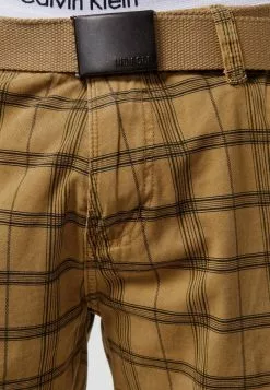 INDICODE JEANS MONROE - Short - Amber Check -INDICODE JEANS Boutique ecf5881a75544367ae665228e7b78732